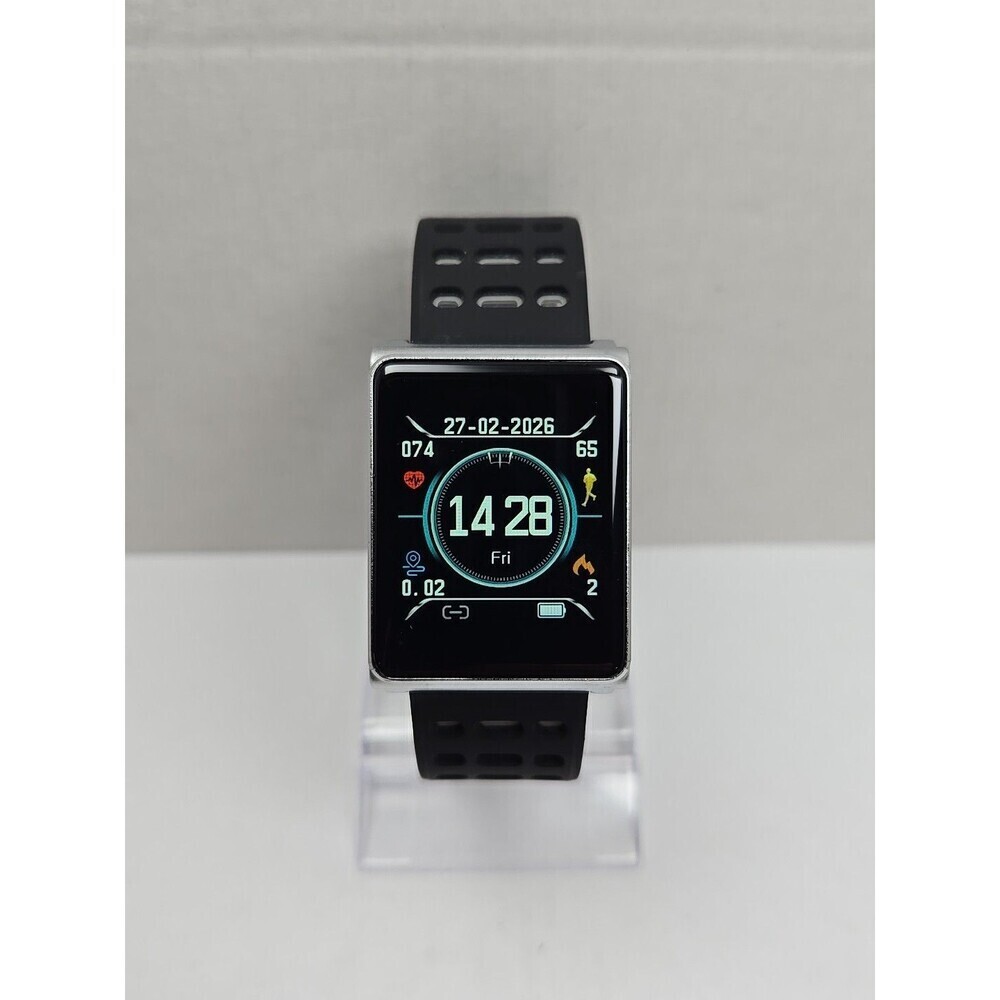 Stauer Smart Watch 42832 Touchscreen Fitness Tracker Heart Rate Sleep 3ATM IOS